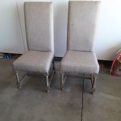 2 Upholstered Side Chairs