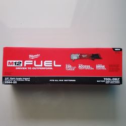 Milwaukee M12 FUEL 12V Lithium-Ion Brushless Cordless 3/8 in. Right Angle Impact Wrench (Tool-Only)