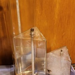 Prism Glass Oil Lamps