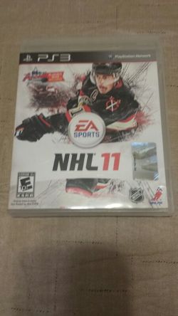 Ps3 NHL 11 $20