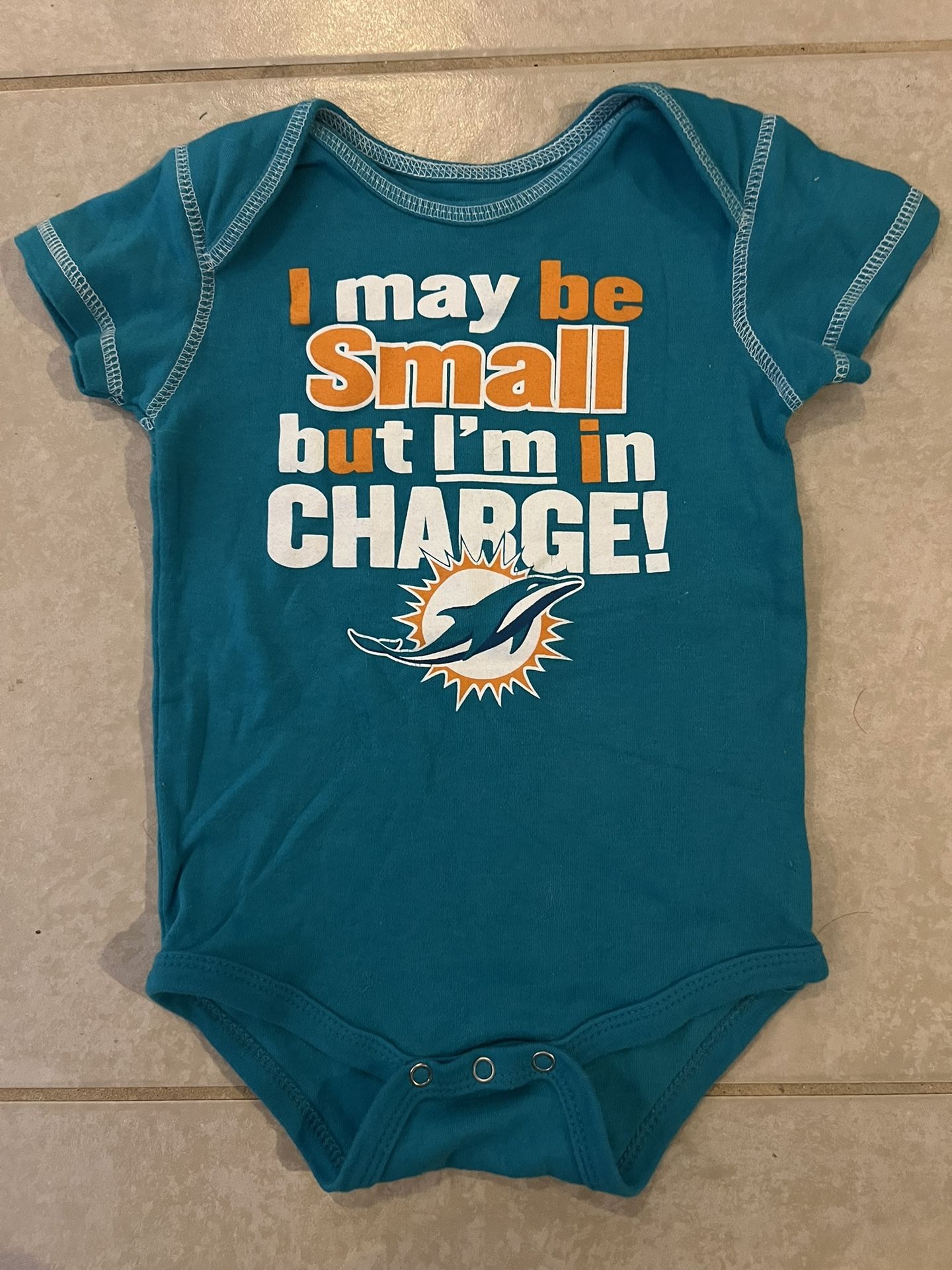 Miami Dolphins Onesie 18m