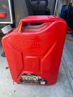 Jerry Can Gas 5 Gallons 20 liters Metal