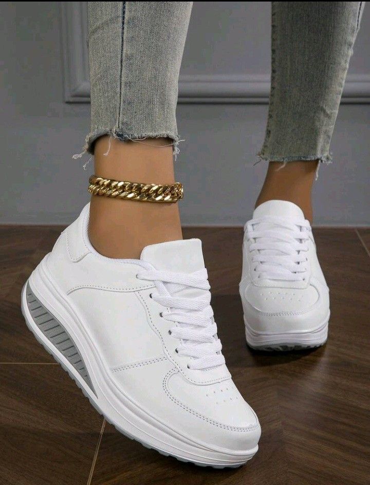 New With Tags High-quality Brand Woman's Wedges Training Shoes Size 10 A Mix Of Comfort And Style Well Balanced $35 Check Out All Pictures Pick Only