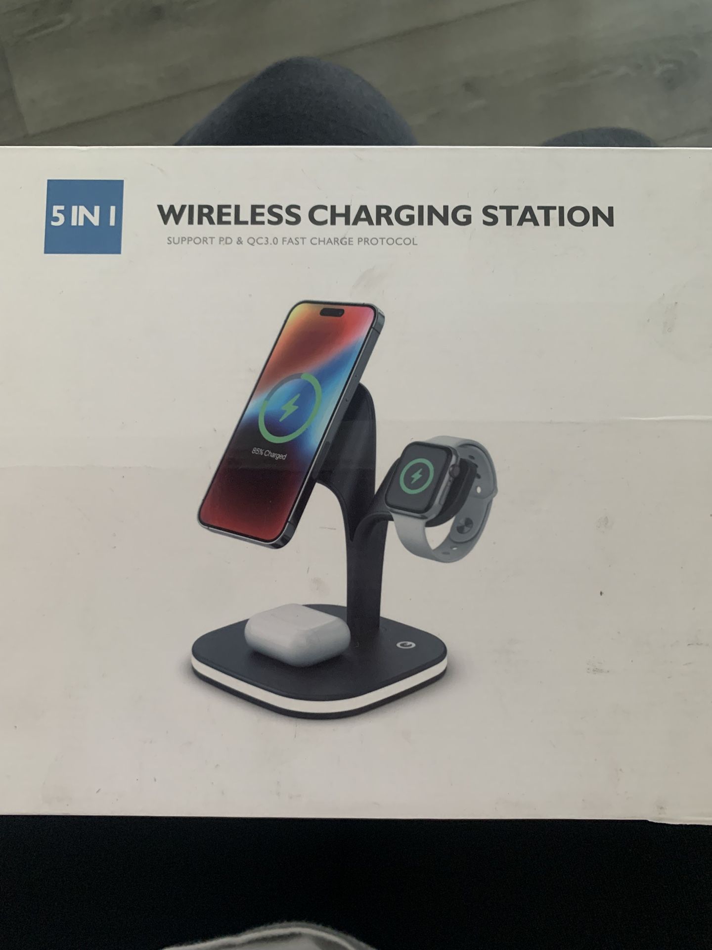 5 In 1 Wireless Charging Station