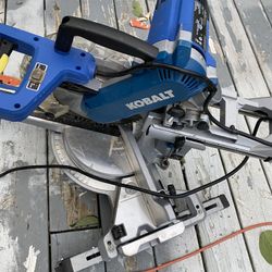 10in kobalt  Miter  saw dual bevel