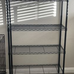 Metal 4 Tier Shelving Unit