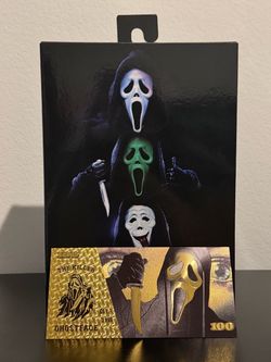 NECA Ghost Face Returns Ultimate Action Figure – Complete w/ Accessories + Bonus Ghostface Bill
