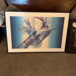 Picture Frame And Two Pictures