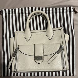 Henri Bendel Cream Purse