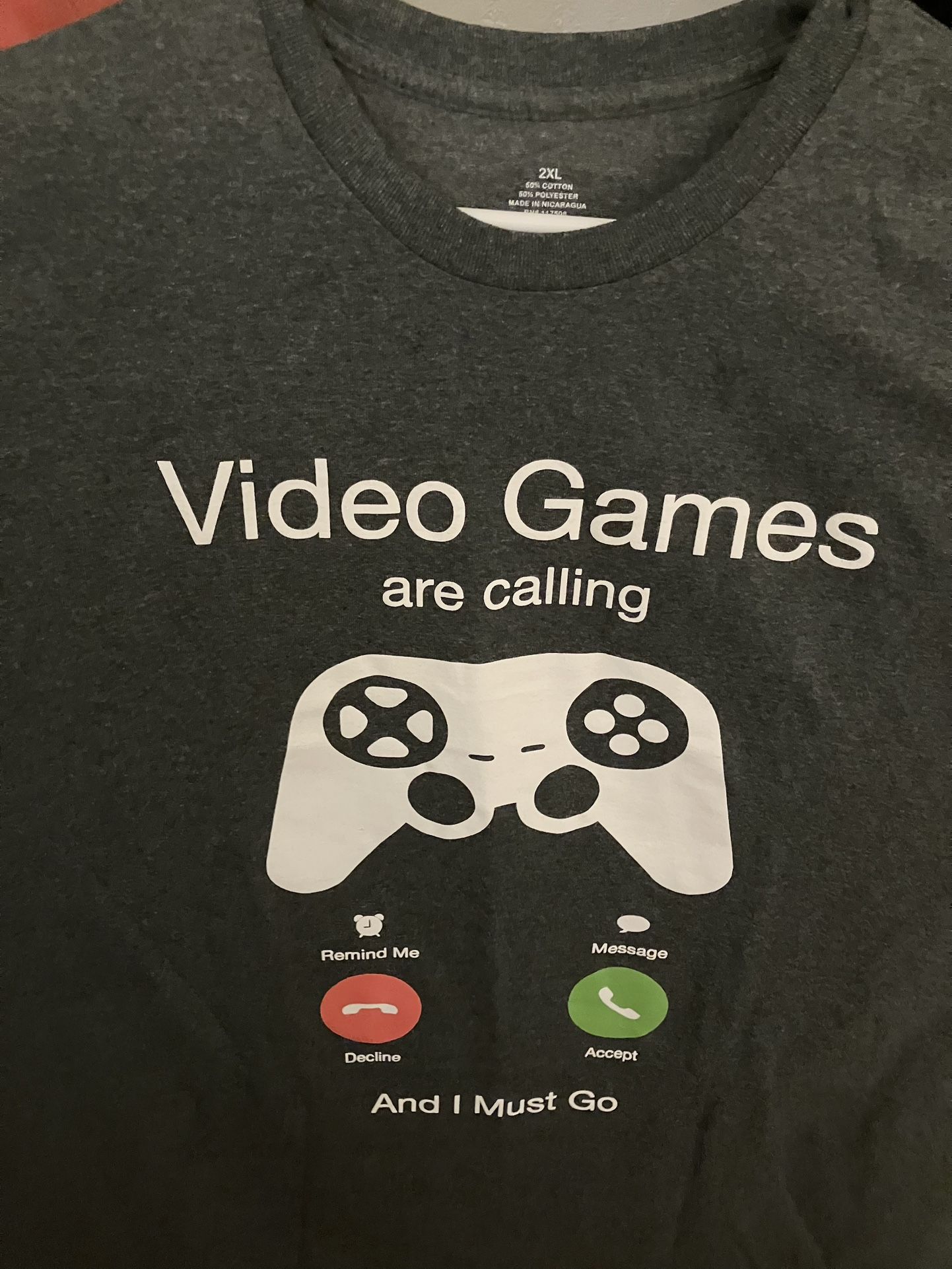 Brand New Games Are Calling T-shirts Sizes 2X and 3X only