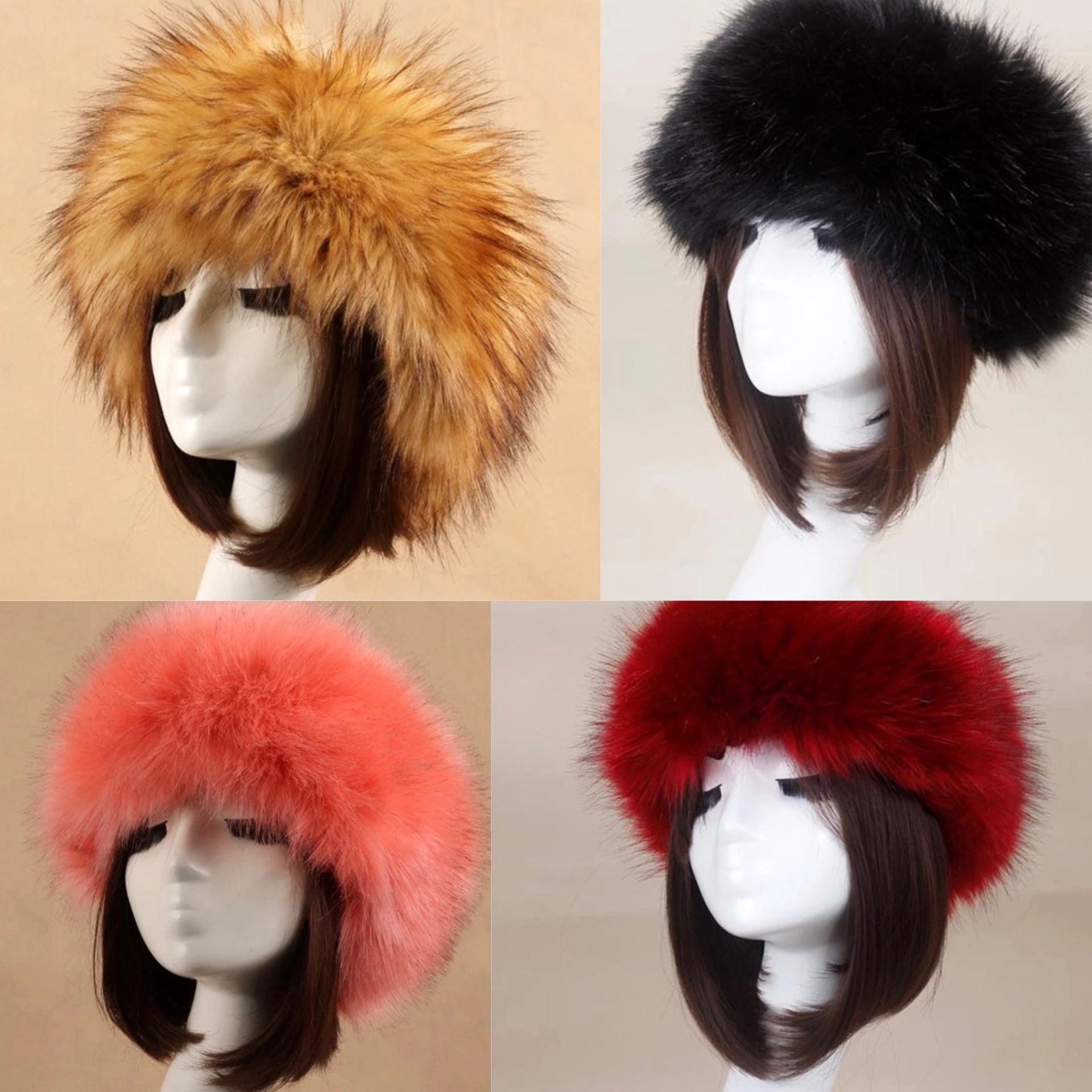 Fur headbands