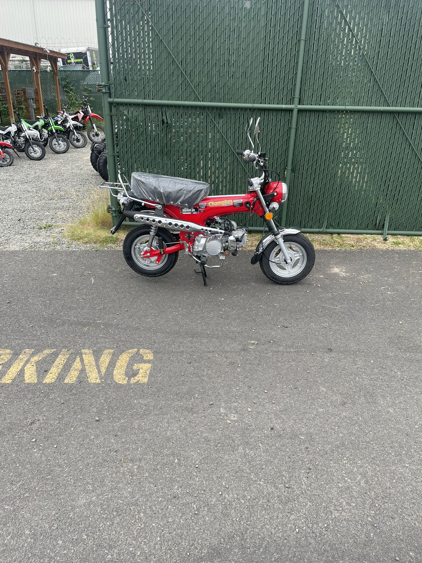 Brand New 125cc Semi Auto Champ! Like Honda Ct Scooter Scooters Moped