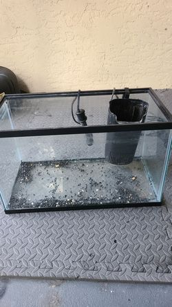 Small fish tank + plus ALL accessories