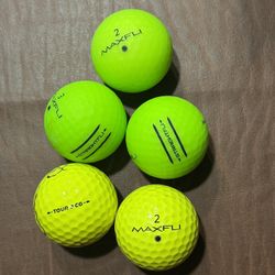 MAXFLI Hi-vis Used Golf Balls