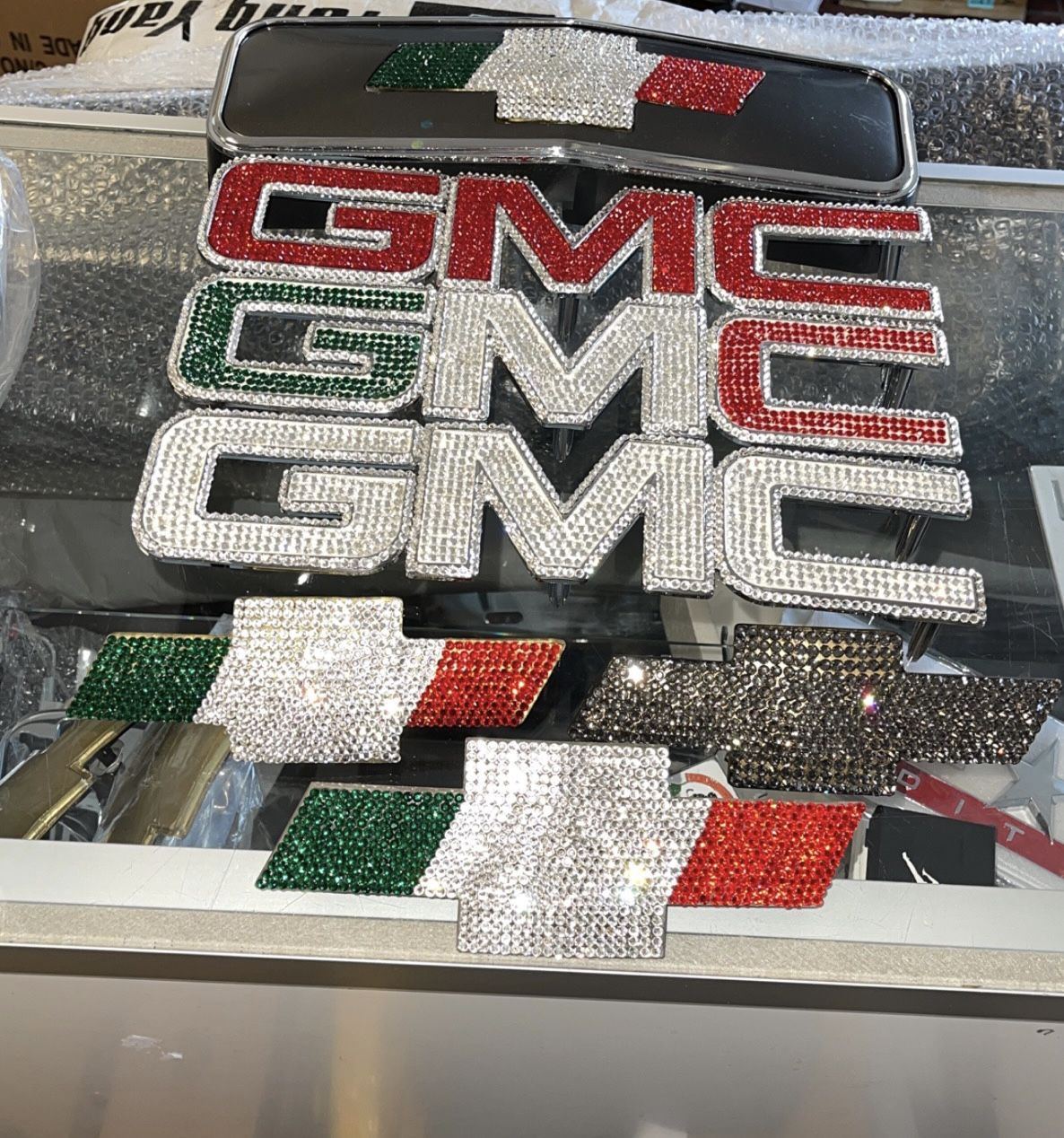Custom Bedazzled Emblem Gmc & Chevrolet