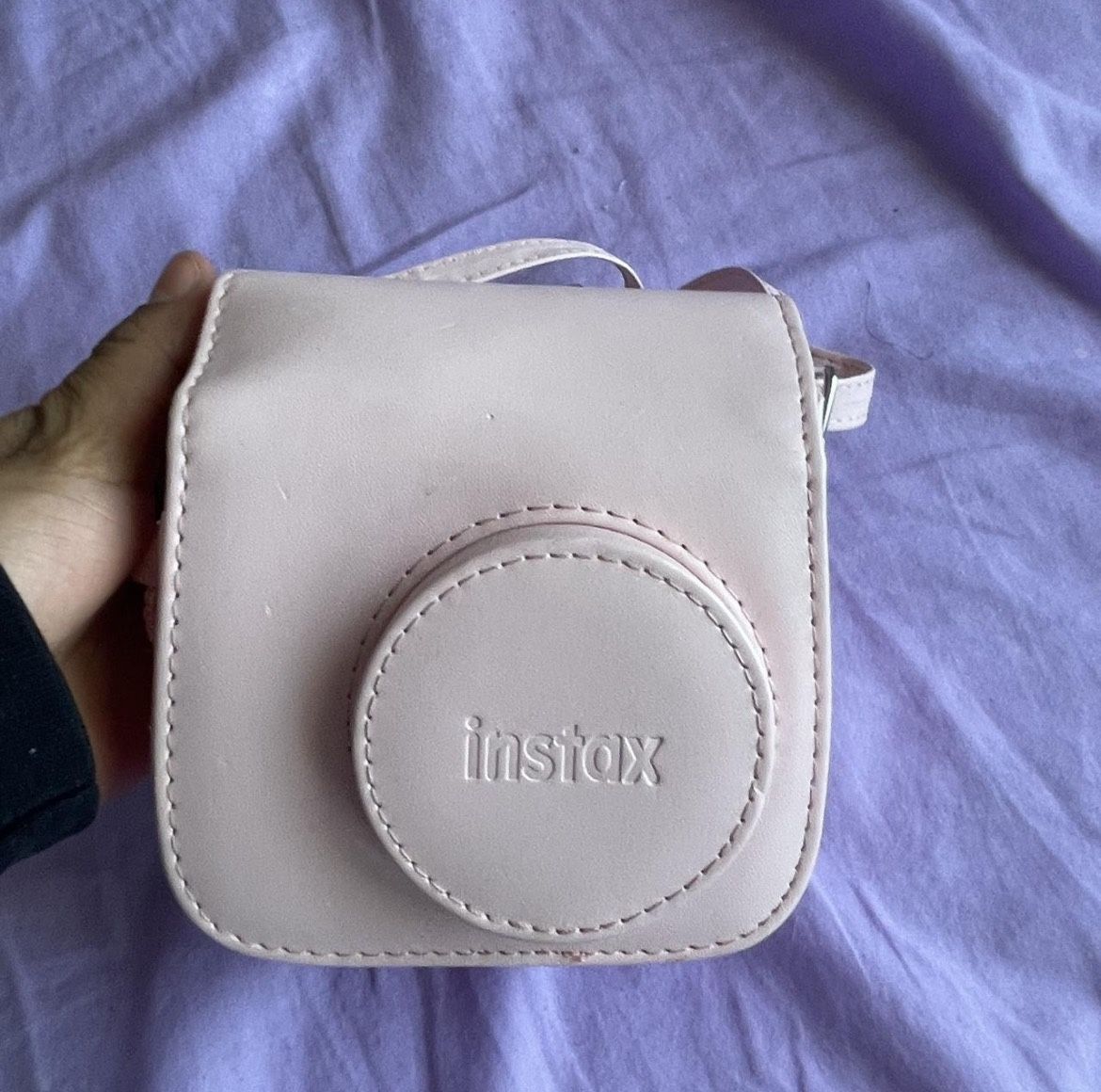 Pink Instax Mini 7 camera #instaxcamera + full film