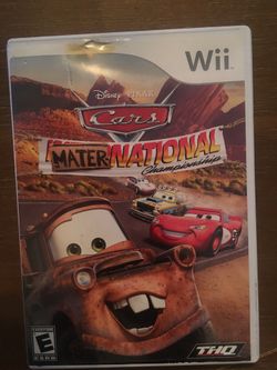 Nintendo Wii disney cars mater national championship