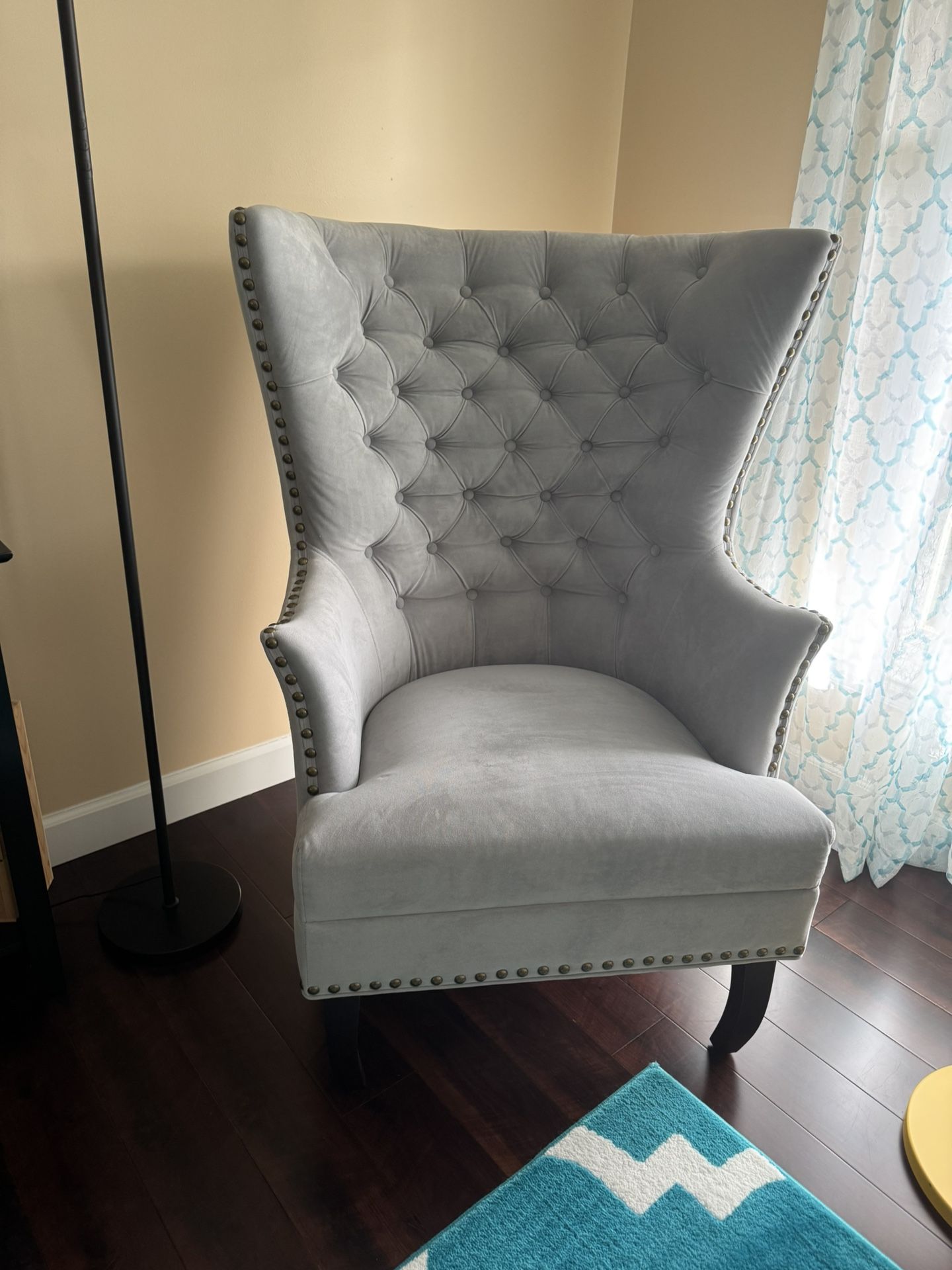 2 Accent Wingback Armchairs