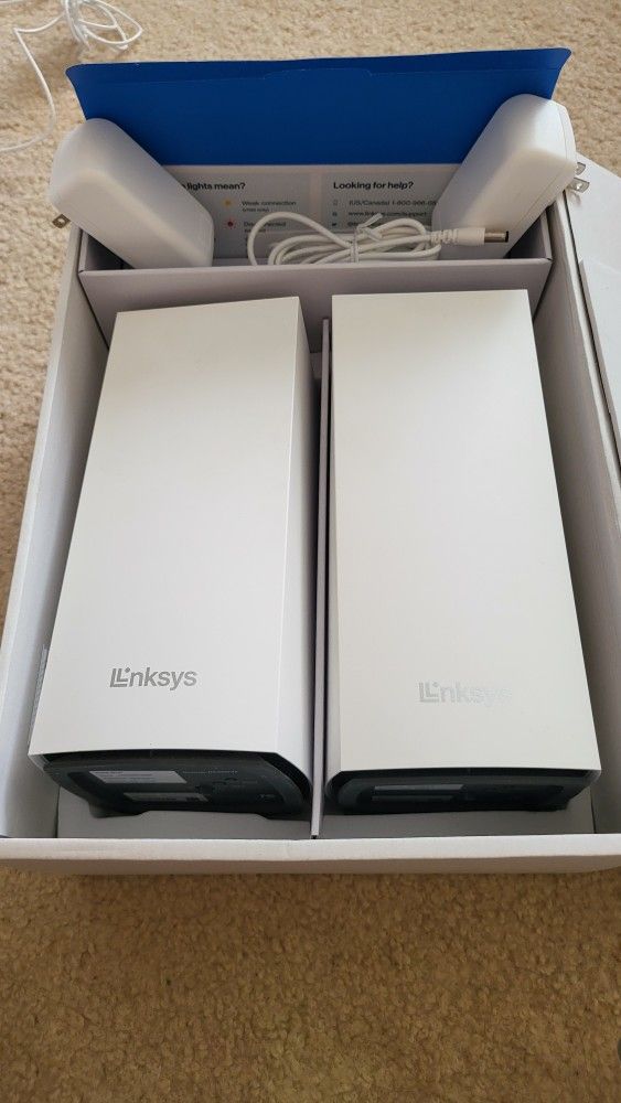 Linksys Mesh Wifi 6 MX8000 triband, used but good condition.