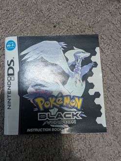 Original DS Pokemon Black/White *manuals only*