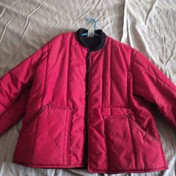 Red Puffer Jacket / Winter Coat – Warm & Lightweight