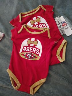 Niners Baby G Onesies