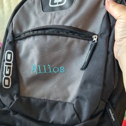 Black And Gray Backpack