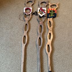 Walking Sticks Cardinals and Cubs