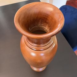 Solid Wood Vase