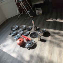 Assorted Indian Utensils 