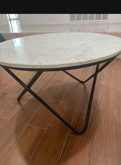 White Marble Coffee Table