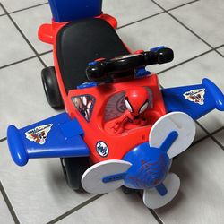Spidey Spiderman Airplane Car