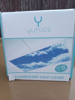 Fluorescent Light Covers Calming For The Eyes In The Bright Light