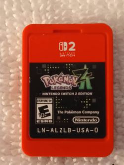 Pokémon Legends Z-A Nintendo Switch 2 Game Card