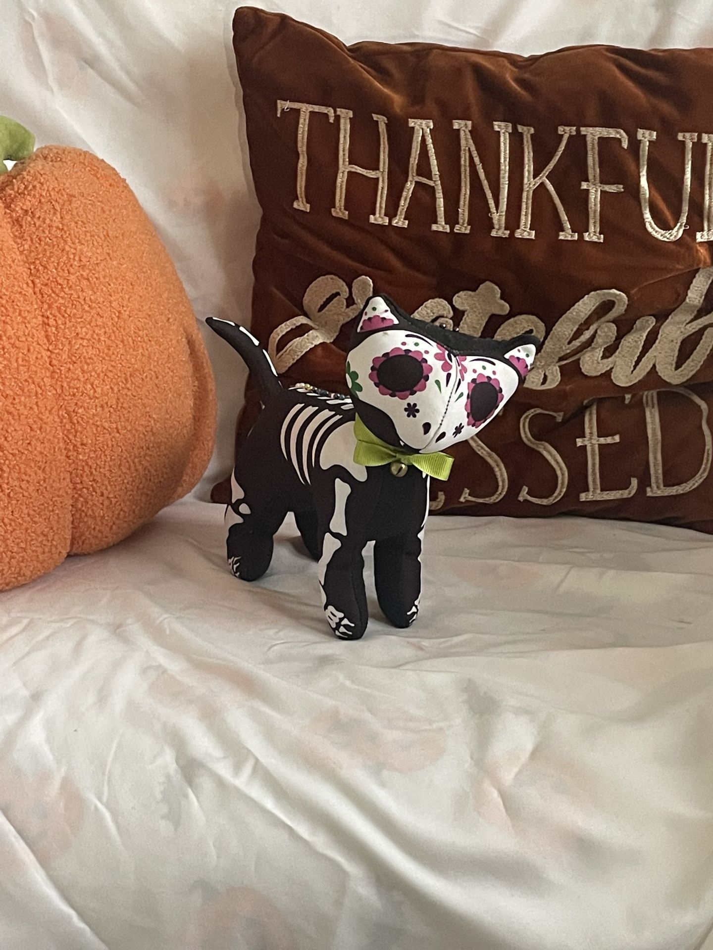 Day Of The Dead Target Halloween Plush Dia De Los Muertos Skeleton Cat 8” 42