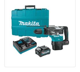 Makita 40V Max XGT Brushless Cordless 1-9/16 In. AVl Rotary Hammer Kit, AFT, AWS Capable (4.0Ah)