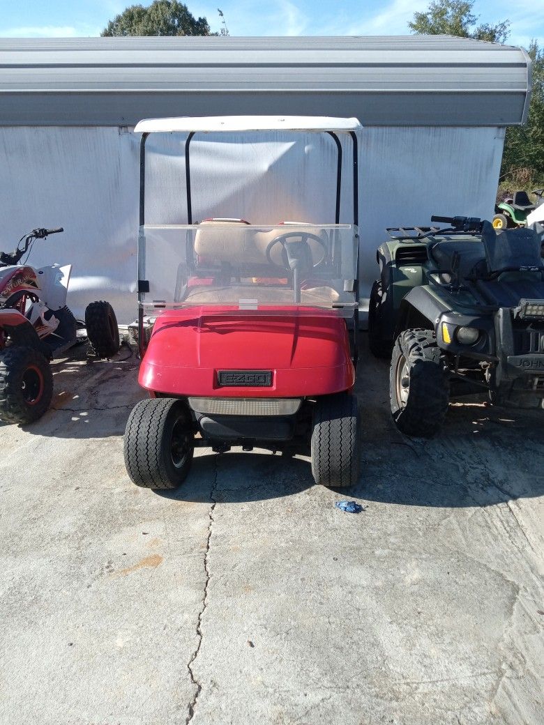 Double Seat Ezgo Golfcart