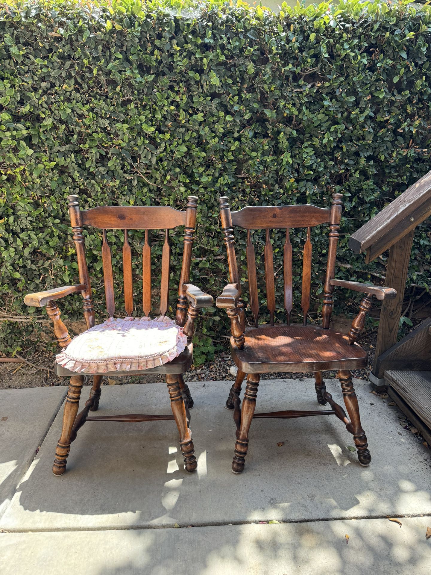 Set Of  Antique wooden chairs