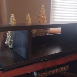 Black Wood Floating Shelf $$$45