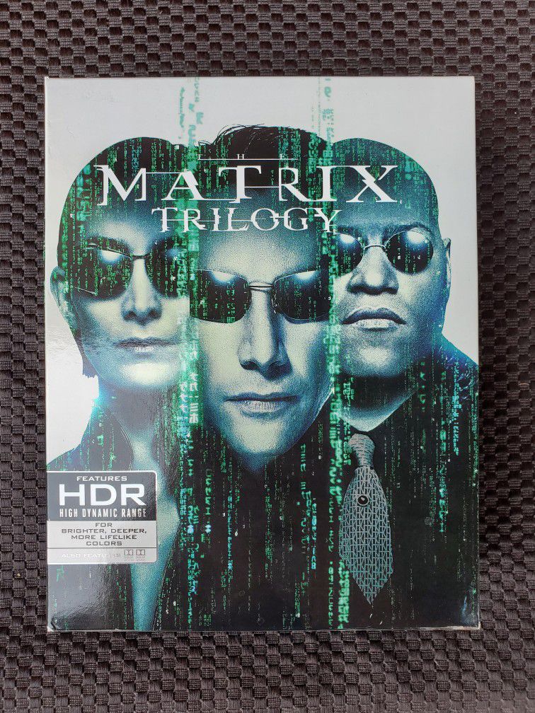 The Matrix Trilogy in 4K HDR Blu-ray