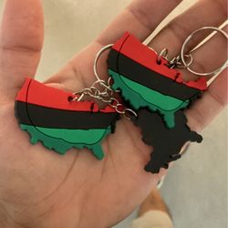 June 19 Celebration Key Chain