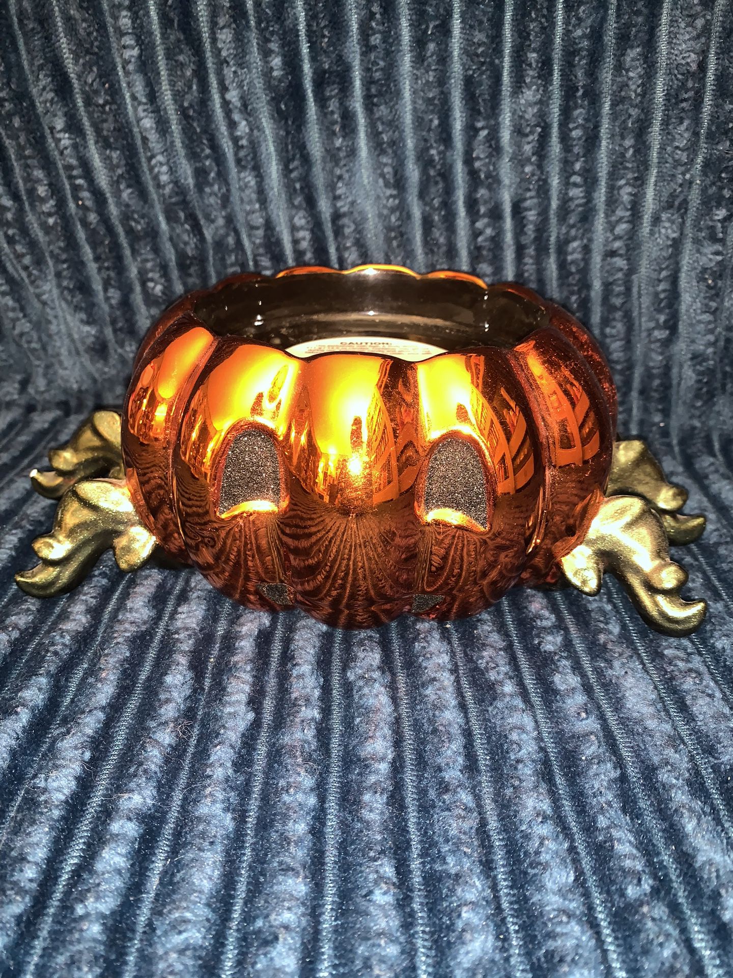 Pumpkin Candle Holder 
