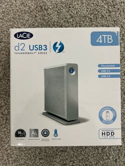 Lacie 4TB USB3.0 hard drive