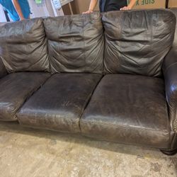 Leather Couches 