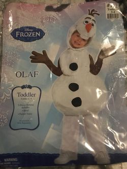 3-4T olaf costume