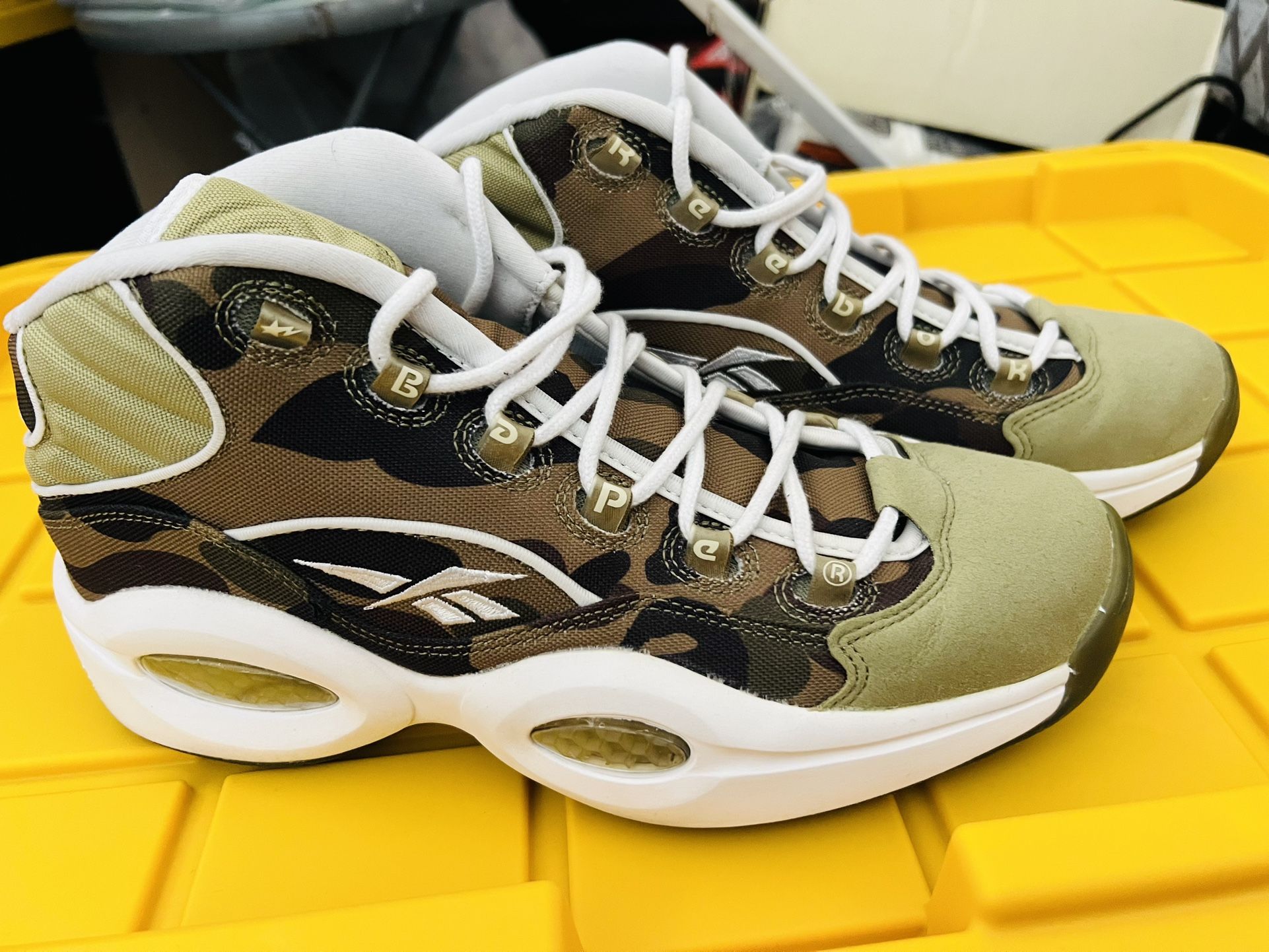 Bape X Reebok Allen Iverson Question Mid 