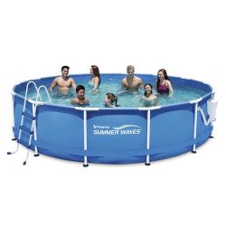 Summer Waves 15 ft x 42 in Active Frame Swimming Pool