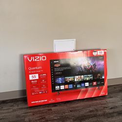 Brand New! VIZIO 55” Quantum 4K QLED Smart TV – Factory Sealed Box