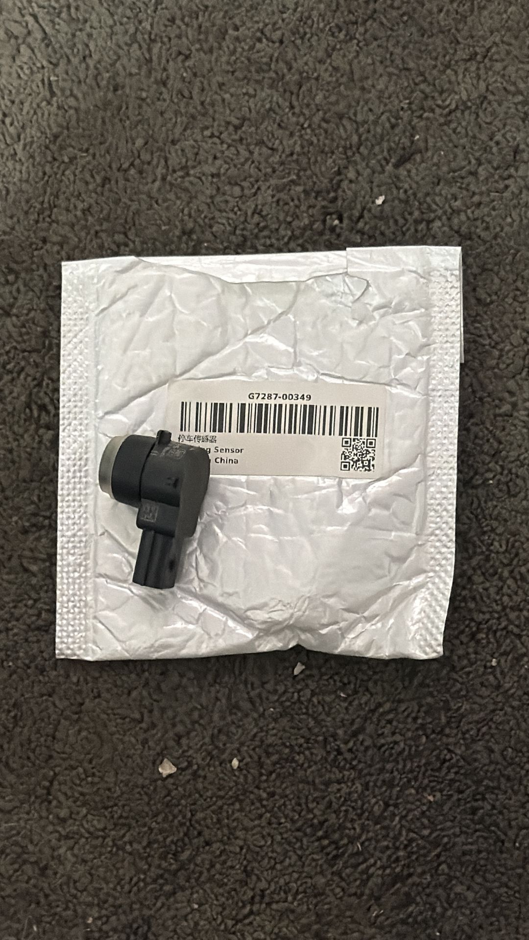 Tesla Model S Parking Assist Censor