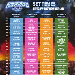 Friday Apocalypse GA Ticket